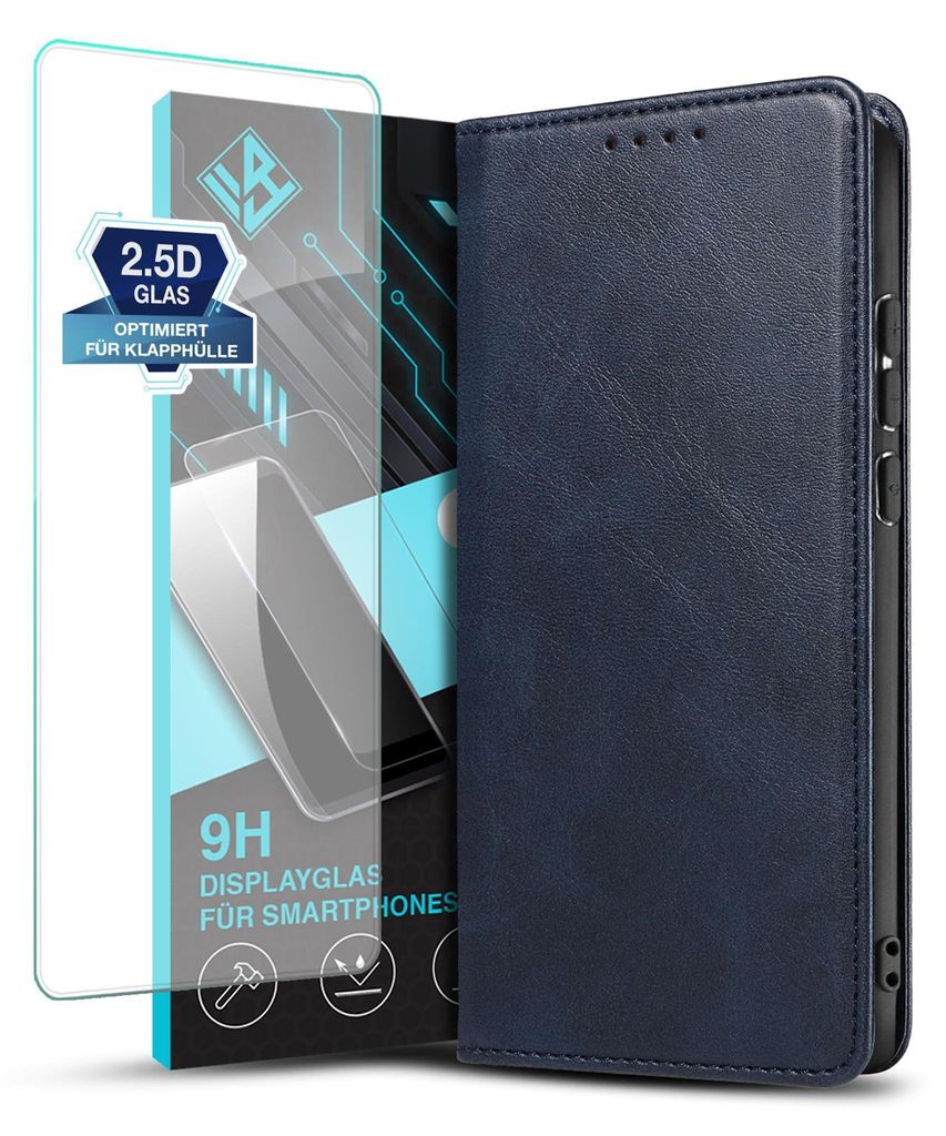 Handyhülle für Samsung Galaxy S25 Edge mit 9H Displayglas Produktbild 