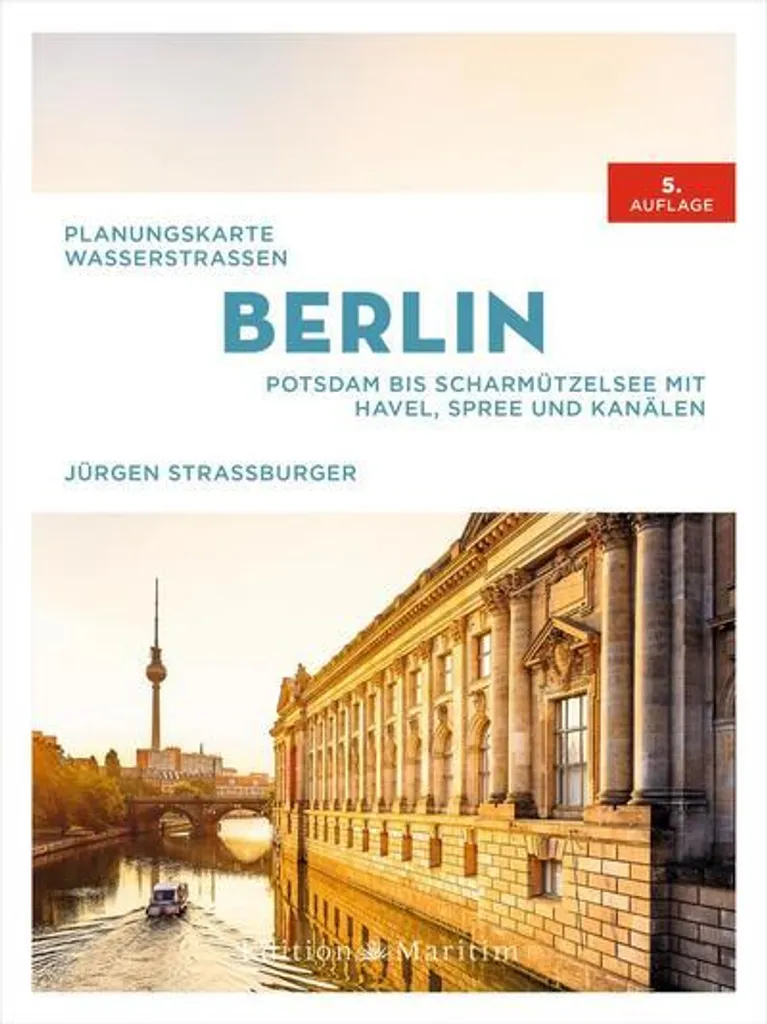 Carte fluviale de Berlin pour préparer votre itinéraire en bateau de plaisance