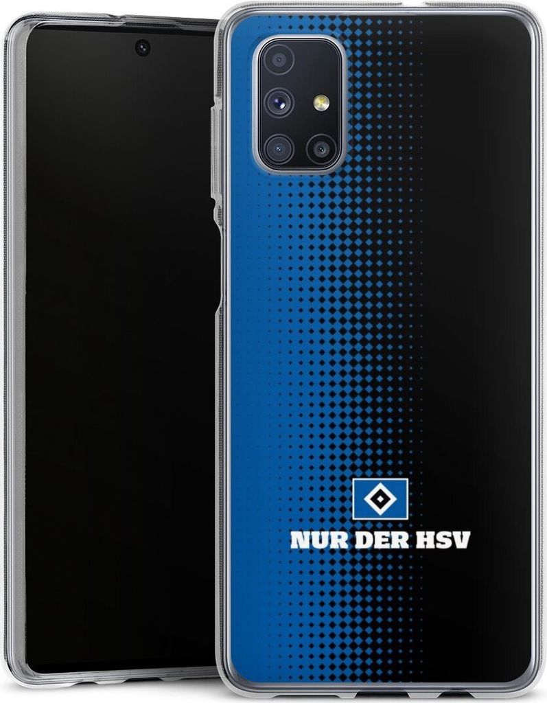 DeinDesign Handyhülle für Samsung Galaxy M51 Silikon Hülle Case Smartphone Schutzhülle HSV Logo Offizielles Lizenzprodukt