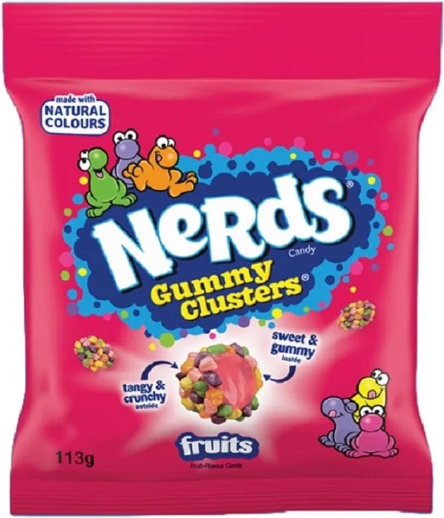 Nerds Gummy Clusters Fruits 113g Produktbild 