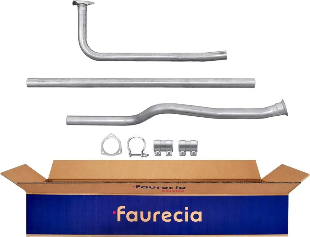 Tube d'échappement avant HELLA compatible avec Peugeot 106 II 1A 1C
