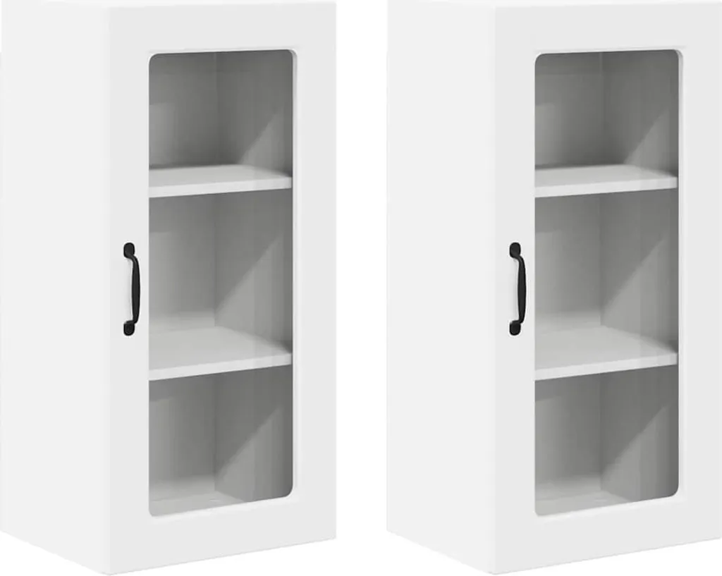 SYFAX Mobile Cucina 2pz Bianco 40x31x80 cm Legno Multistrato Design