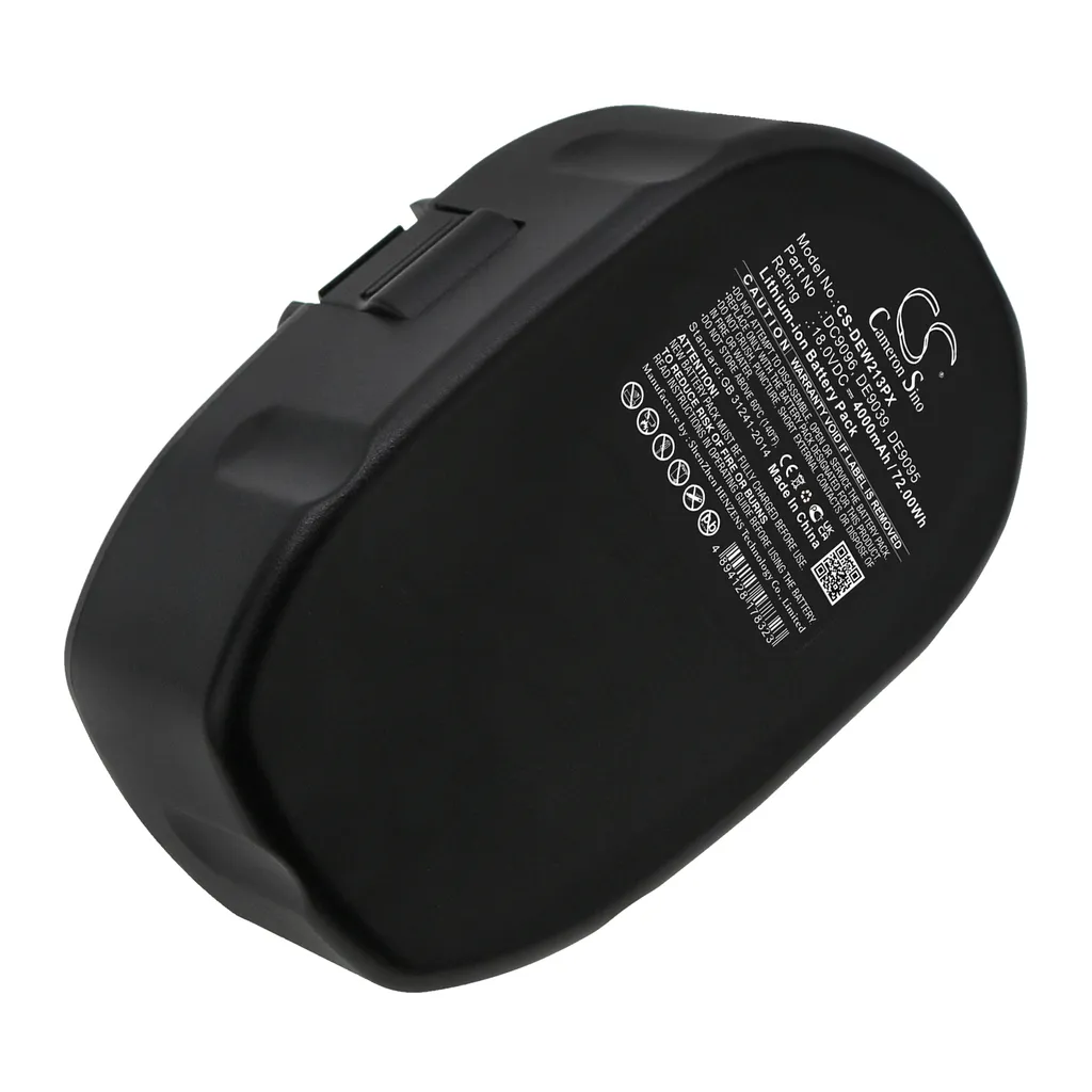 Batteria TECHTEK per DeWalt DC020 DC212 DC330 18V Ni-MH 3.0Ah - 2