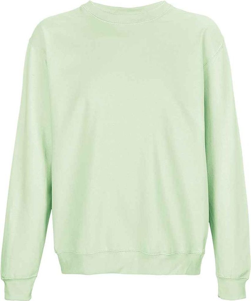 SOLS - "Columbia" Sweatshirt Rundhalsausschnitt für Herren/Damen Uni LT2584 (XS) (Cremiges Grün)