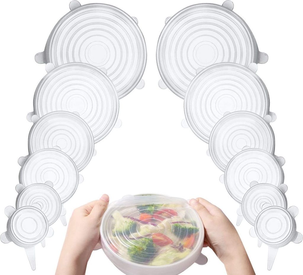 Silikónové viečka, elastické, 12 ks silikónových viečok Obrázok produktu 