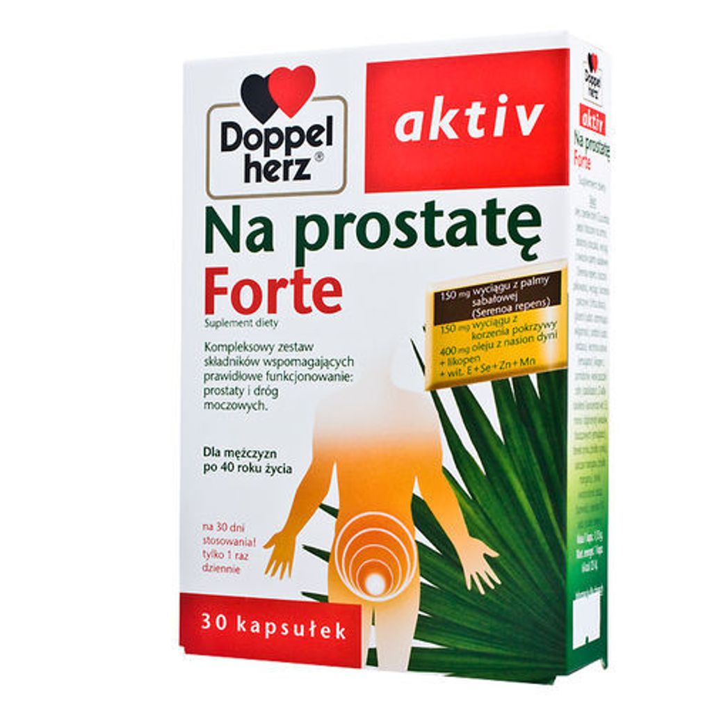 DOPPELHERZ AKTIV Für die Prostata Forte Harnwege FÜR MÄNNER Produktbild 
