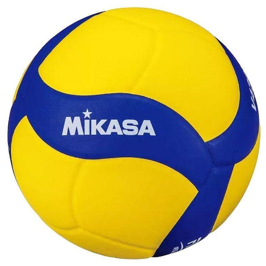 Mikasa - "V430W" Volleyball MR141 (4) (Gelb/Blau)