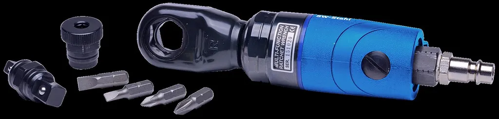 SW-Stahl S3291 Visseuse à cliquet pneumatique 1/4" et 3/8" 40 Nm
