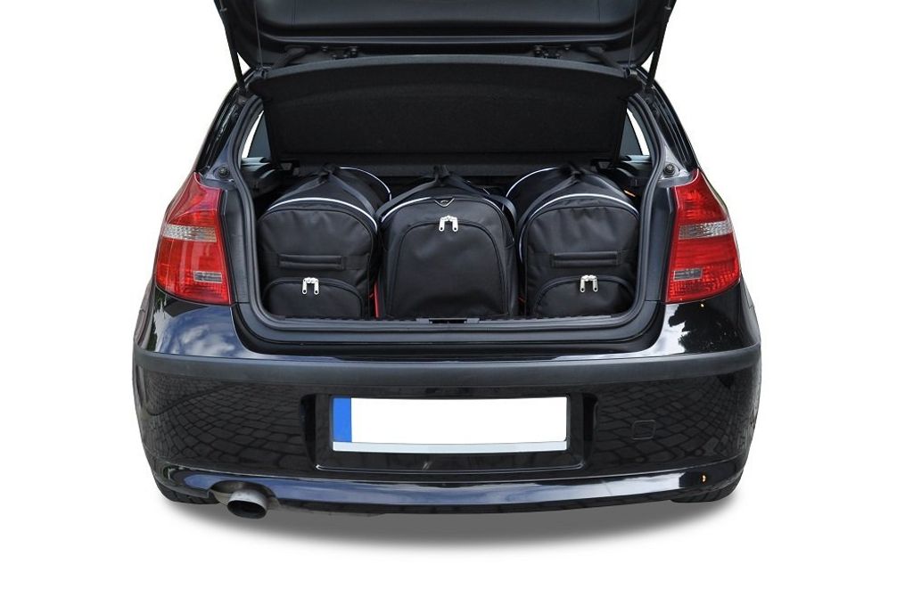 Bmw 1 Hatchback 2004-2011 Kofferraumtaschen Set 3 Stk