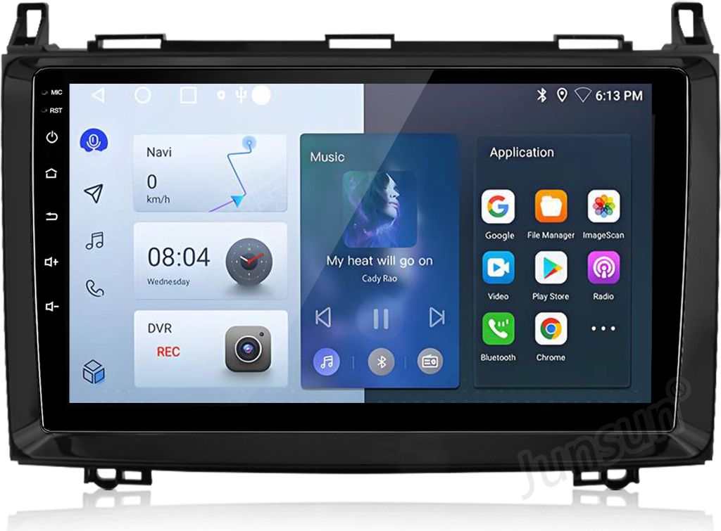 Einbau-Navigationsgeräte 1+32G WIFI DAB für Mercedes Benz A/B-Class w169 w245 W906 Sprinter Vito Viano Autorádio GPS Navi SWC 4Core FM USB