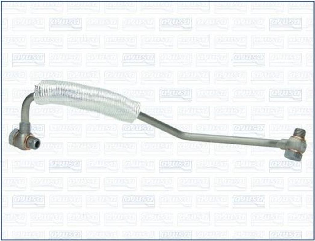 AJUSA Ölleitung für Turbolader Ölvorlaufleitung Turbolader OP10174 für VW TOURAN (1T1, 1T2) TIGUAN (5N) GOLF PLUS (5M1, 521) TOURAN (1T3)