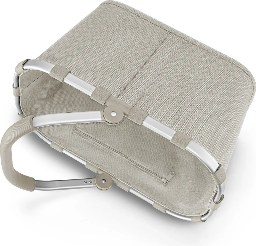 Panier à Provisions avec Anse Ergonomique Carrybag en Tissu Résistant