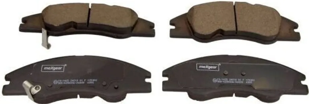 Plaquettes de frein haute friction 581012FA10 - MAXGEAR 19-1435 Cerato
