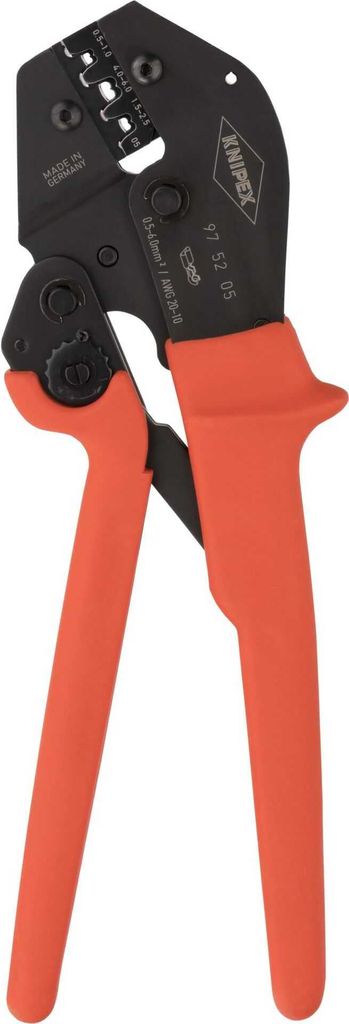 Crimpzange L.250mm 0,5- 6 (AWG 20-10) mm² 572g KNIPEX