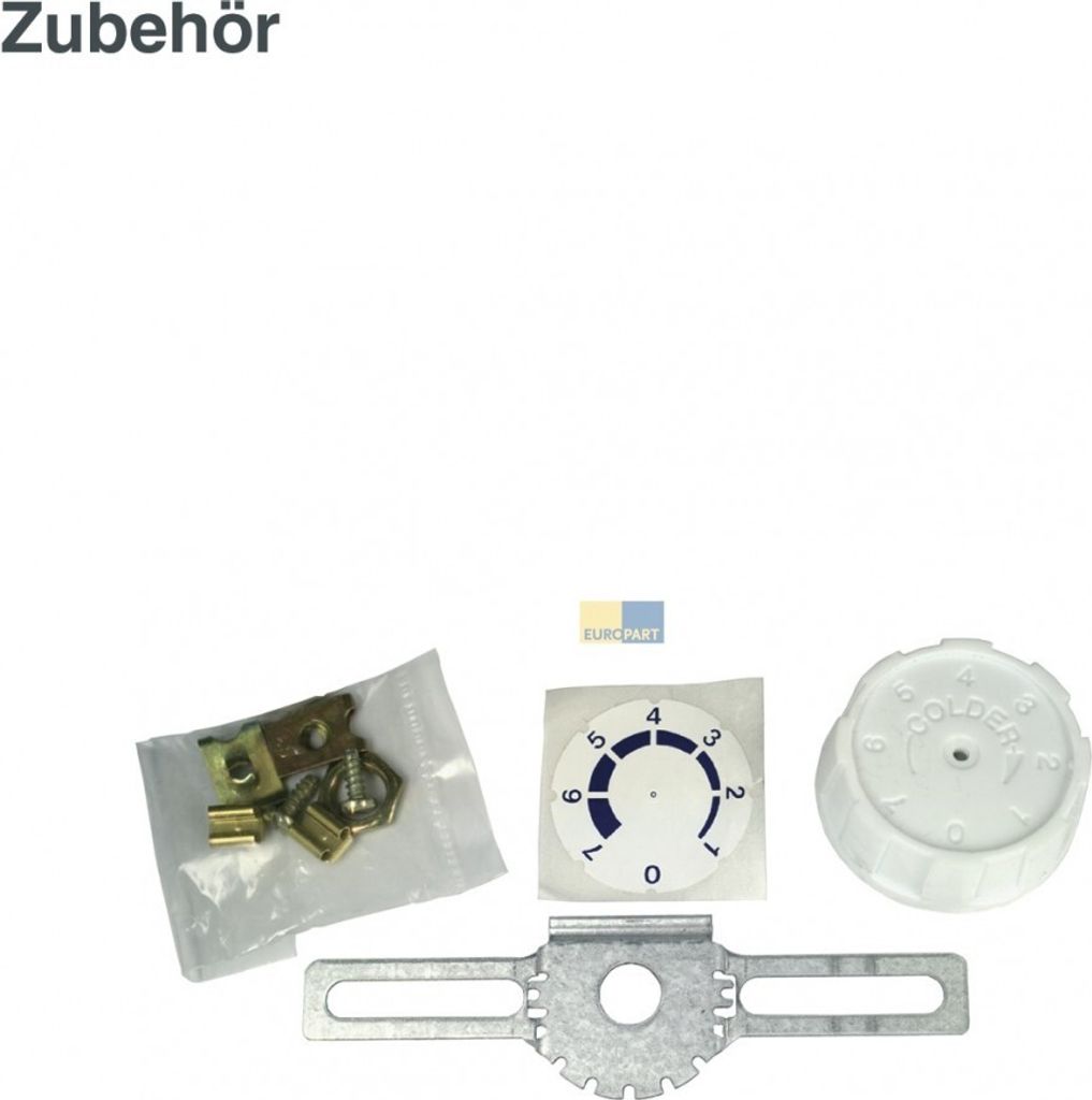 Danfoss Service Thermostat Nr. 4 077B7004 mit Zubehör, für Absorberkühlgeräte mit Hilfskontakt