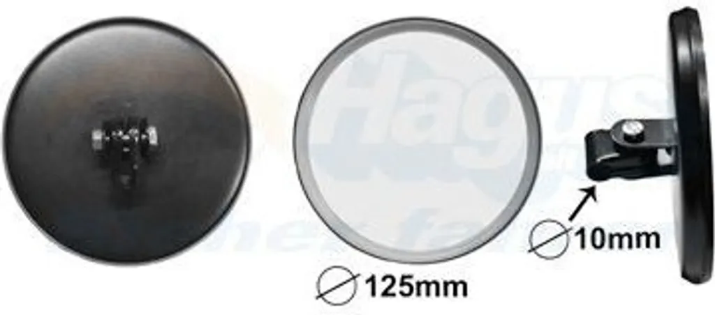 Rétroviseur extérieur 8210 VAN WEZEL avec miroir grand angle et coque