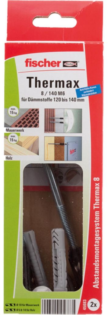 Sistema di montaggio per distanziali Fischer Thermax - Immagine del prodotto 