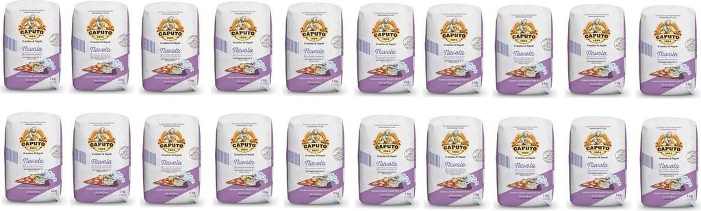 20x Farina Molino Caputo Nuvola Pizza Napoli Pizzamehl für leichten teig 1kg 100% natürliche