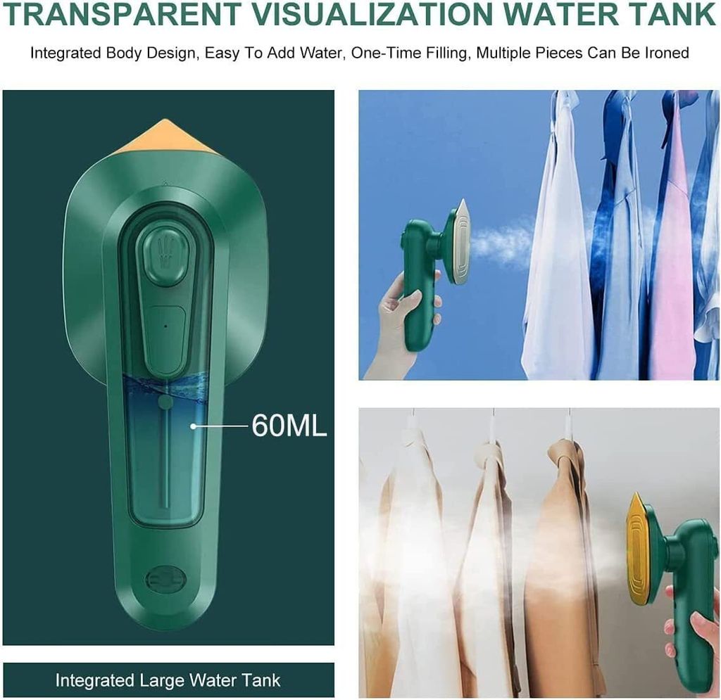 Mikro Dampfbügeleisen, USB Mini tragbares Dampfbügeleisen Produktbild 10