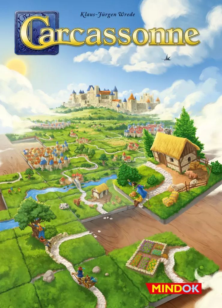 Bard Carcassonne Brettspiel 2.0 Edition MINDOK