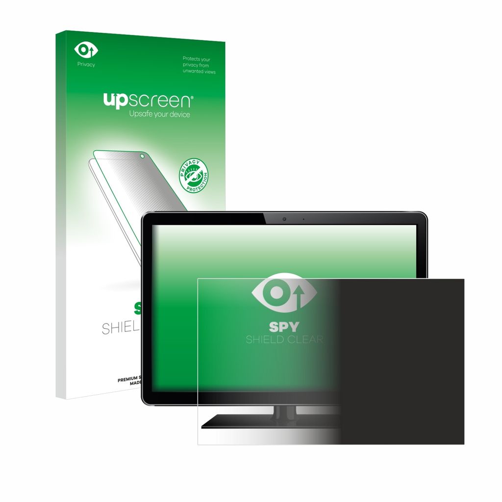 Sichtschutzfolie Schutzfolie für Standardgrößen mit 33.8 cm (13.3 Zoll) Displays 294 x 165.5 mm upscreen Anti-Spy Privacy Sichtschutz Blickschut...