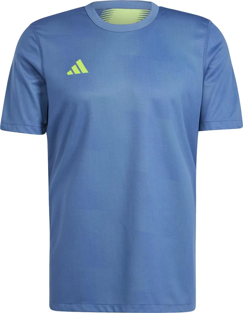 T-shirt de Sport Réversible Adidas 24 IN4313 Noir et Gris Taille S