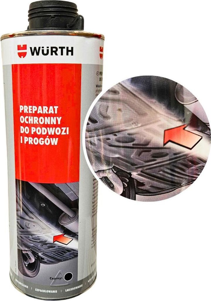 WURTH BARANEK 1K jeu de voiles - noir, 1 kg, base en Image du produit 