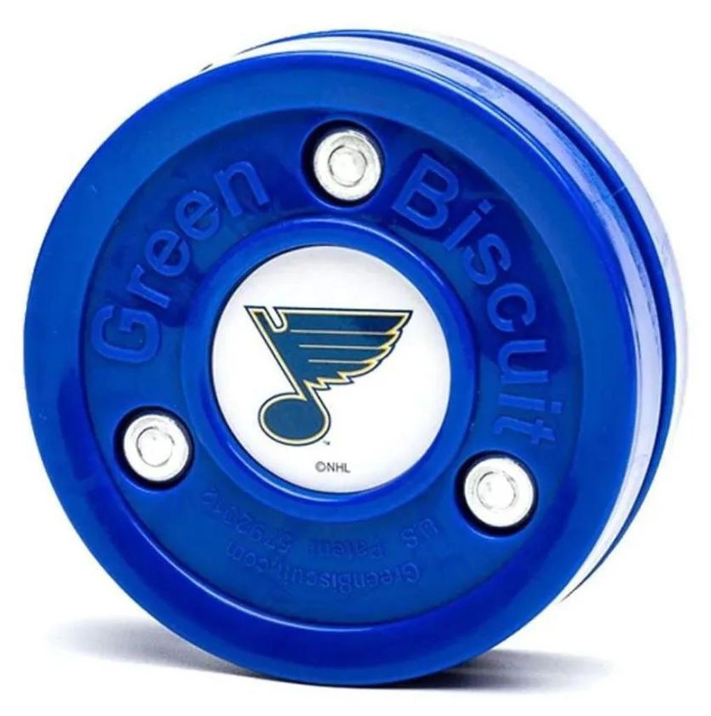 GREEN BISCUIT Trainings Puck NHL STICKHANDLING HOCKEY EISHOCKEY STRAßE NHL SKILL Teams: St. Louis Blues