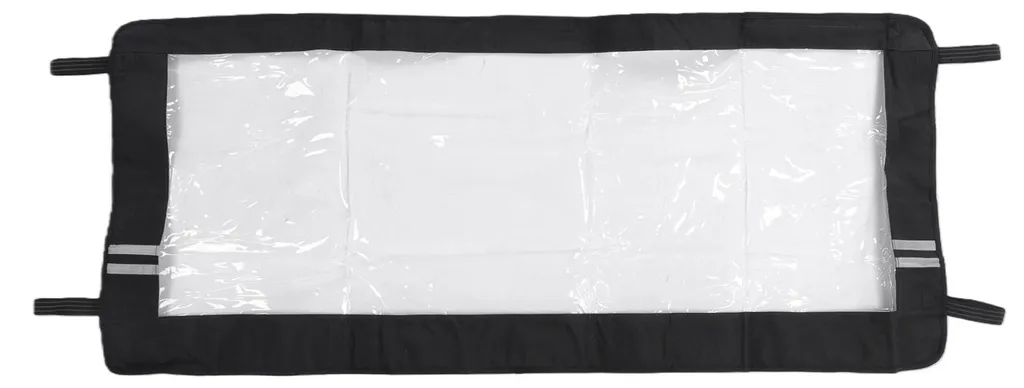 Pare-brise arrière Polaris Ranger XP 900 bâche quad pvc noir