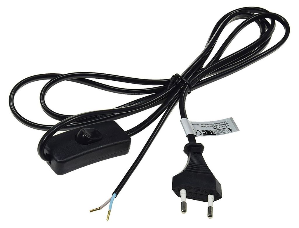 Netzkabel mit Schnurschalter Produktbild 