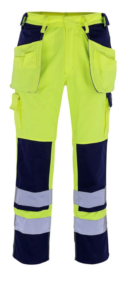 MASCOT Almas Hose mit Hängetaschen 09131-470-171 Hi-vis Gelb/Marine 90C47
