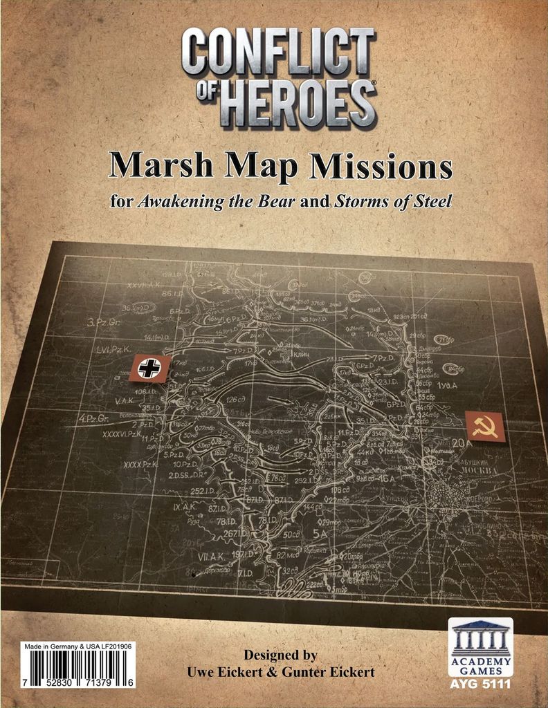 Conflict of Heroes: Misje na Mapie Bagien - Erweiterung - Zdjęcie produktu 