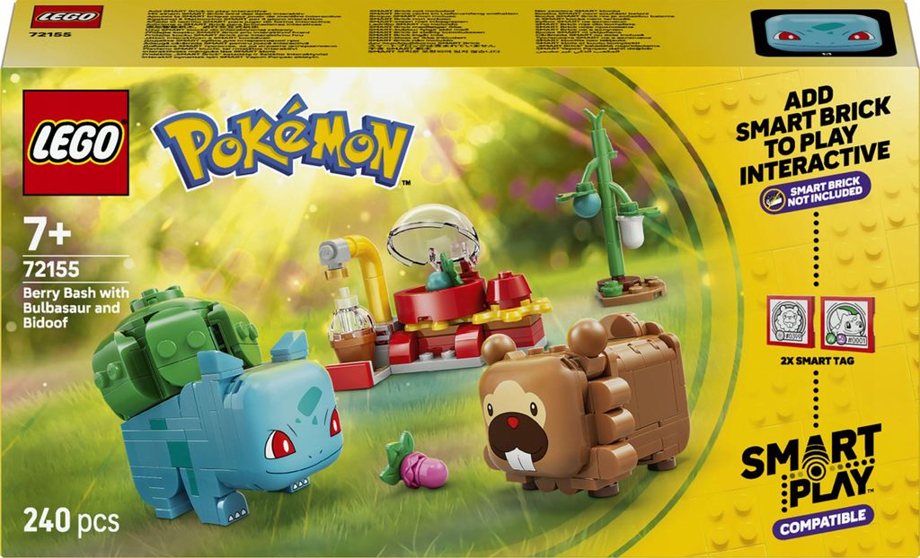 LEGO SMART Play™ : Fête avec Bulbizarre et Bidoof, kit de Image du produit 