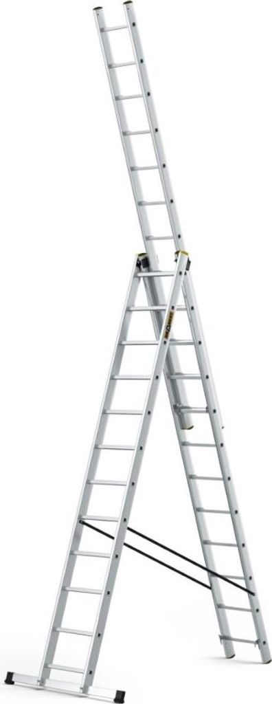 Drabest | Scala - scala 3x12 gradini, scala pieghevole - Immagine del prodotto 