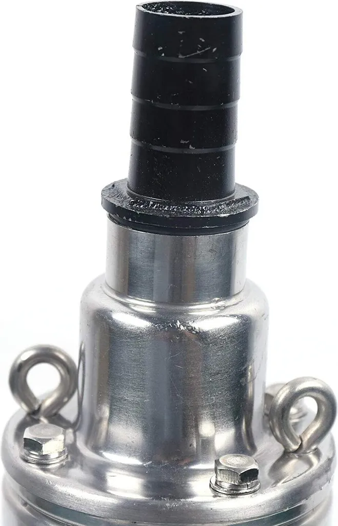 Pompe de puits 3.5 pouces compatible sable en acier inoxydable 500W - 7