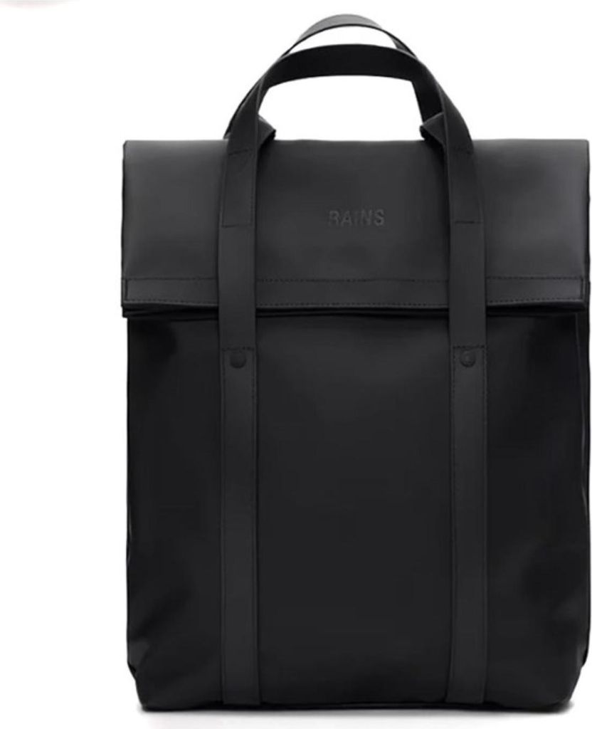 Rains 2 Way Tote Backpack W3 - Black