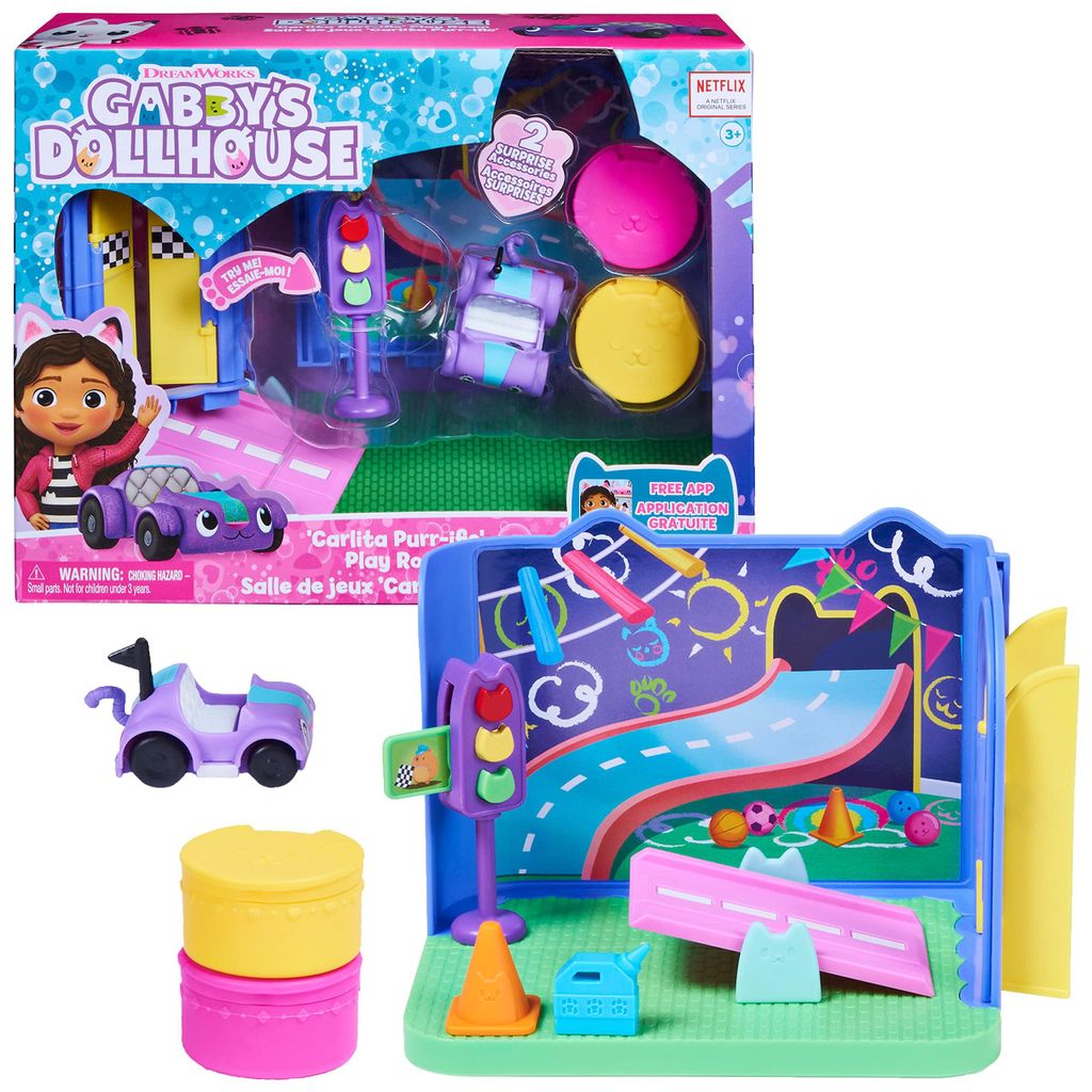Spin Master Gabby's Dollhouse Deluxe Room - Purr-ific Play Obrázok produktu 