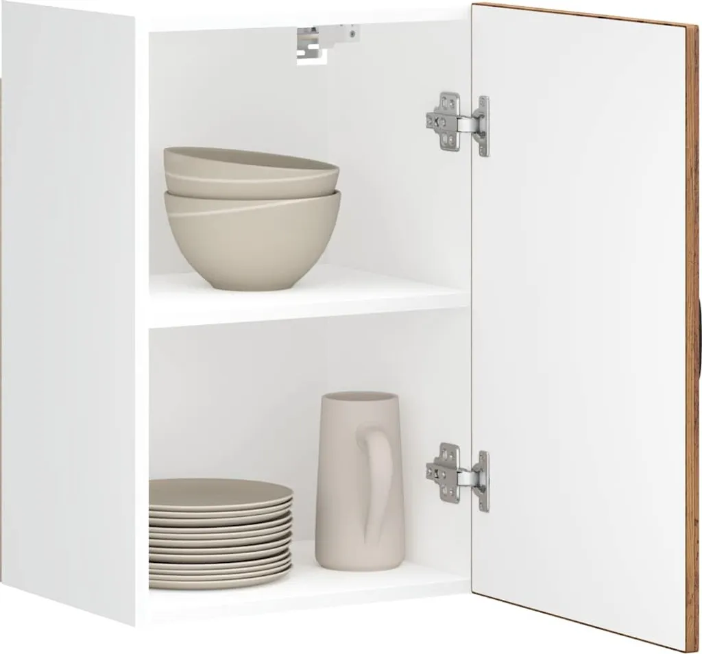 Mobile Pensile Kalmar 1 Anta Legno Vecchio - Cucina Ordinata e Resistente