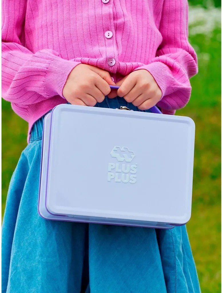 Jeu de Construction Plus-Plus Pastel en Valisette de 600 Briques Mini - 13