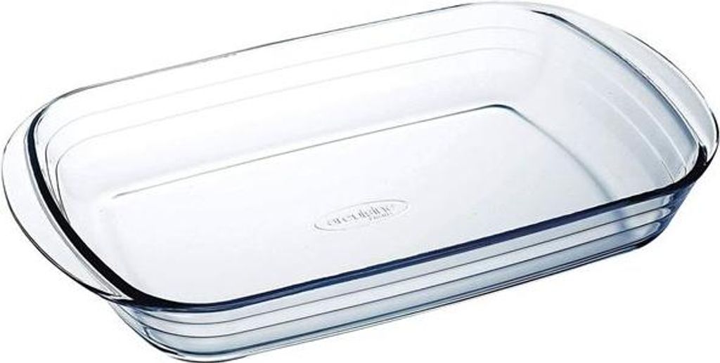 Plat à Four Rectangulaire O'cuisine Verre Borosilicate Image du produit 