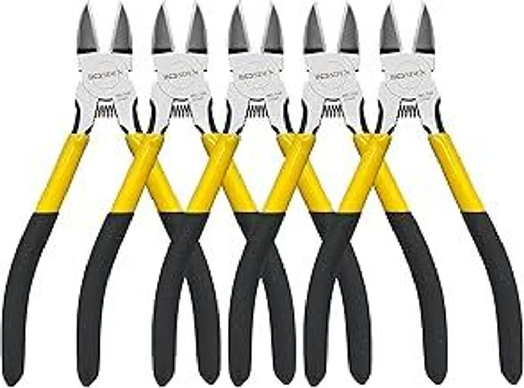 BOOSDEN 5 Pezzi Tronchesino Professionale 165mm - Taglio Acciaio