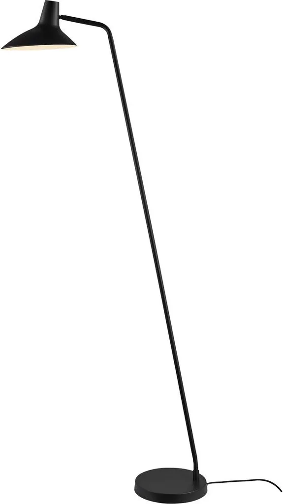 Darci Nordlux Lampadaire Noir - Lampe de Sol Design Moderne E14