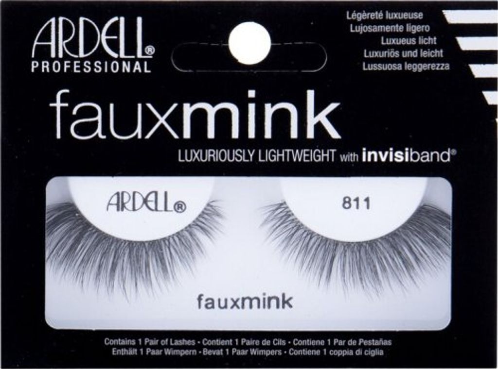 Faux cils en vison 811 pour femme 1 - Noir - Ardell Image du produit 