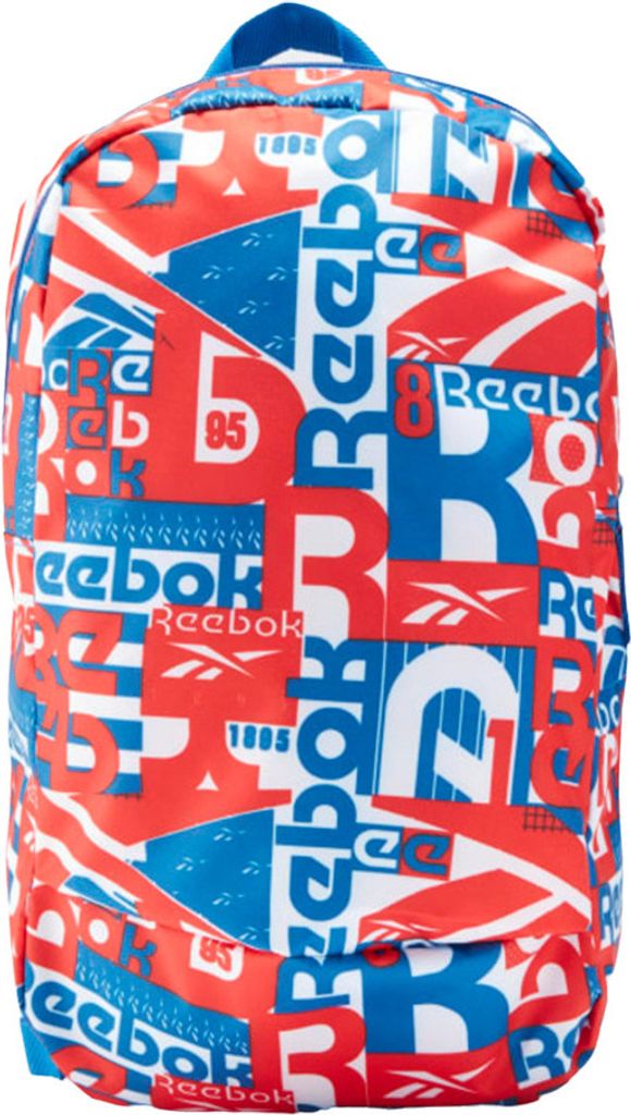Reebok - Kinder Rucksack, Grafikdruck BS3075 (Einheitsgröße) (Orange/Blau)