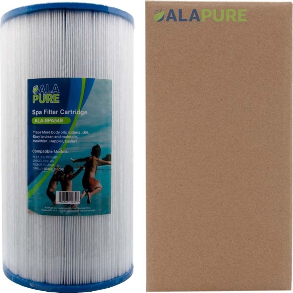 Alapure Spa Wasserfilter geeignet für Pleatco PFF50P