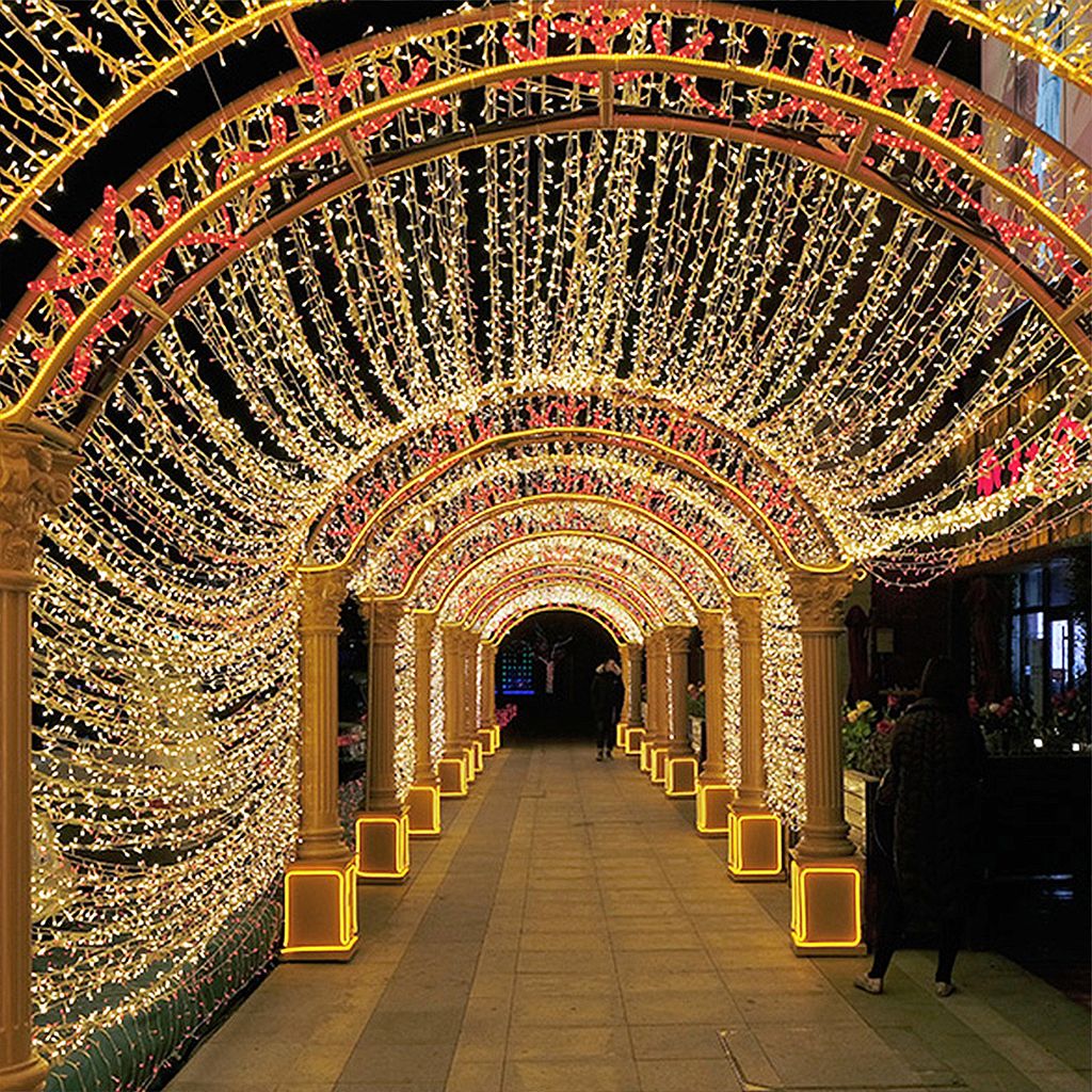 LZQ 80M LED Lichterkette 800er LEDs Warmweiß Produktbild 3