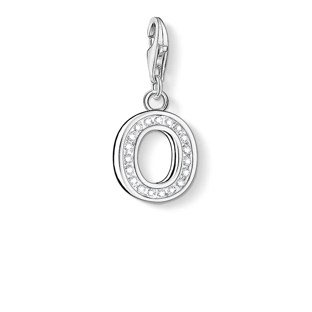 Ciondolo Thomas Sabo Lettera O 0237-051-14 Argento 925 e Zirconi - 2