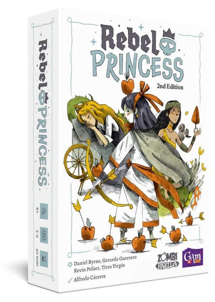 Gam'inBIZ Kartenspiel Rebel Princess 2. Edition für Kinder