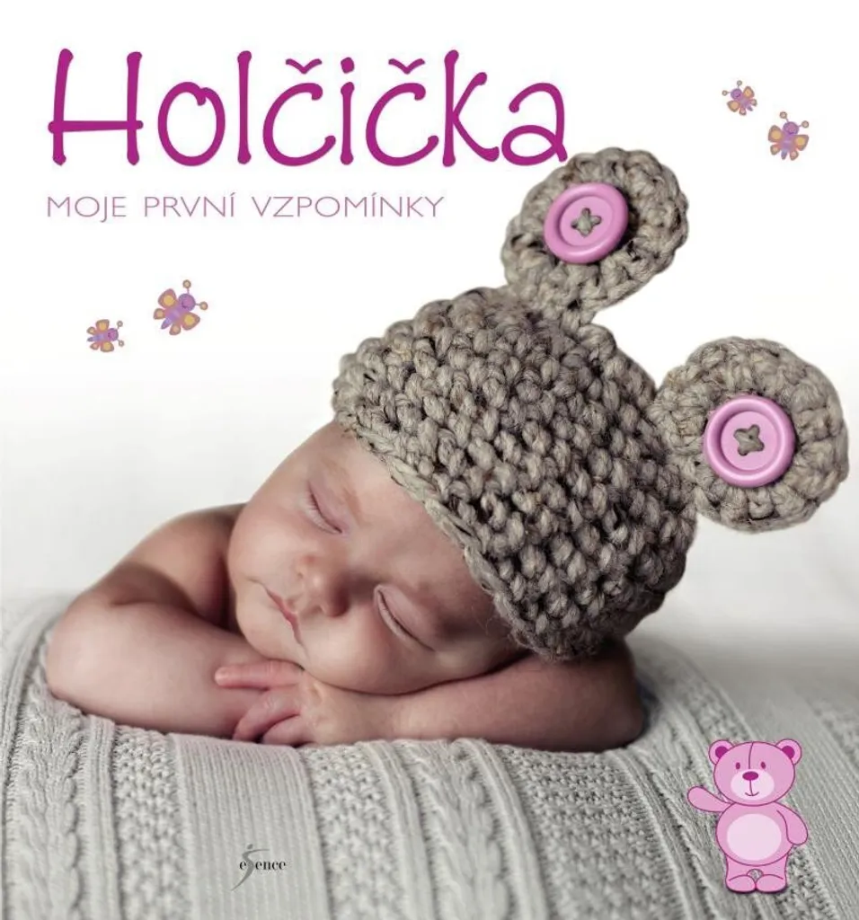 Livre naissance Holčička album de souvenirs pour bébé fille