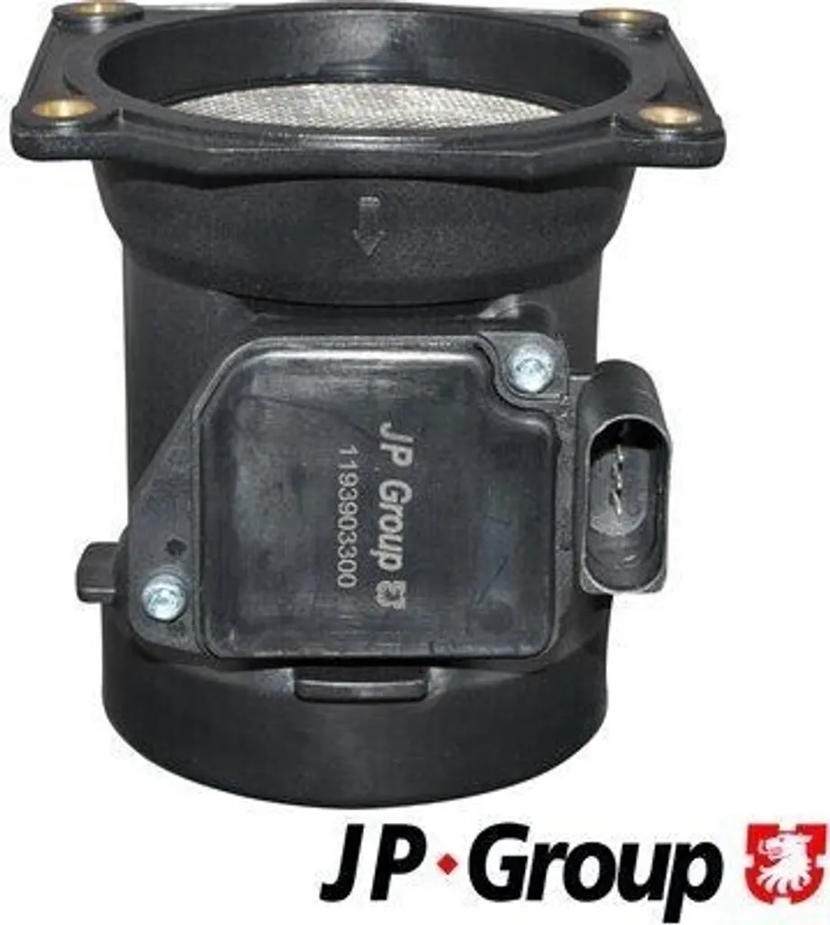Débitmètre de Masse d'Air JP GROUP 1193903300 pour Audi A6 et Passat